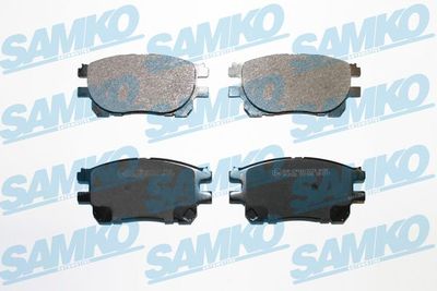 5SP999 SAMKO Комплект тормозных колодок, дисковый тормоз