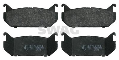 50916194 SWAG Комплект тормозных колодок, дисковый тормоз
