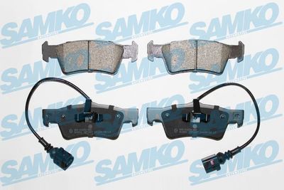 5SP1667 SAMKO Комплект тормозных колодок, дисковый тормоз