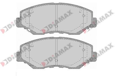 N09422 DIAMAX Комплект тормозных колодок, дисковый тормоз