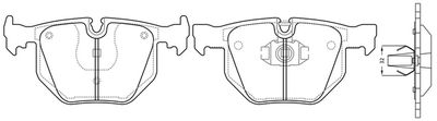 FP2255 FIT Комплект тормозных колодок, дисковый тормоз