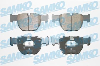 5SP909 SAMKO Комплект тормозных колодок, дисковый тормоз