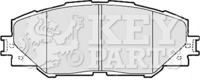 KBP2079 KEY PARTS Комплект тормозных колодок, дисковый тормоз