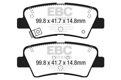 DP42188R EBC Brakes Комплект тормозных колодок, дисковый тормоз