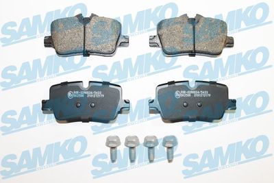 5SP2179 SAMKO Комплект тормозных колодок, дисковый тормоз