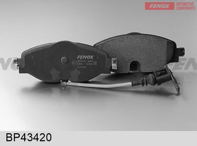 BP43420 FENOX Комплект тормозных колодок, дисковый тормоз