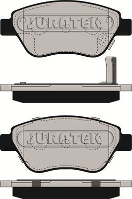 JCP194 JURATEK Комплект тормозных колодок, дисковый тормоз
