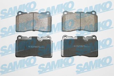 5SP951 SAMKO Комплект тормозных колодок, дисковый тормоз