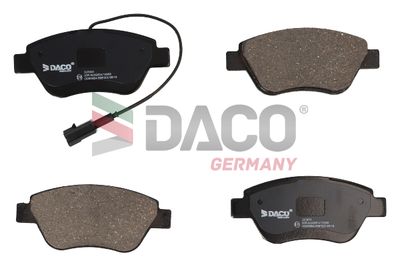 320903 DACO Germany Комплект тормозных колодок, дисковый тормоз