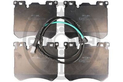 BP12692 OPTIMAL Комплект тормозных колодок, дисковый тормоз