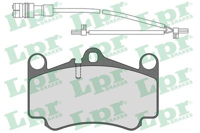 05P1588A LPR Комплект тормозных колодок, дисковый тормоз
