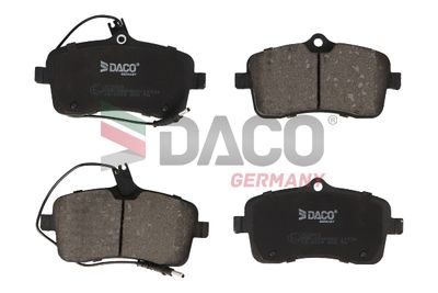 322803 DACO Germany Комплект тормозных колодок, дисковый тормоз
