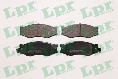 05P092 LPR Комплект тормозных колодок, дисковый тормоз