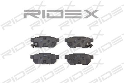 402B0094 RIDEX Комплект тормозных колодок, дисковый тормоз