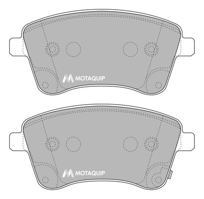 LVXL1679 MOTAQUIP Комплект тормозных колодок, дисковый тормоз