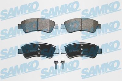 5SP802 SAMKO Комплект тормозных колодок, дисковый тормоз