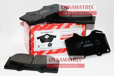 DBP1698 DYNAMATRIX Комплект тормозных колодок, дисковый тормоз