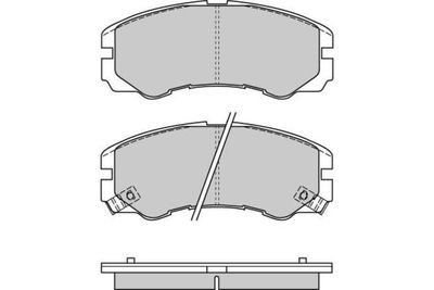 120580 E.T.F. Комплект тормозных колодок, дисковый тормоз