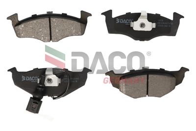 324778 DACO Germany Комплект тормозных колодок, дисковый тормоз