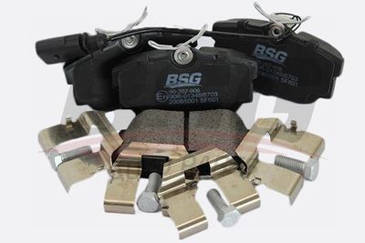 BSG90200017 BSG Комплект тормозных колодок, дисковый тормоз