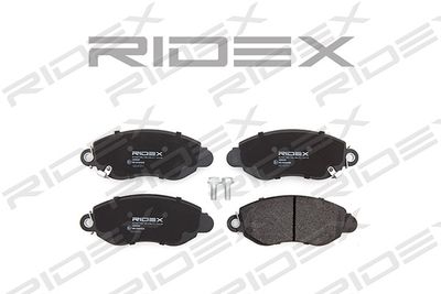 402B0309 RIDEX Комплект тормозных колодок, дисковый тормоз