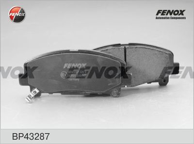 BP43287 FENOX Комплект тормозных колодок, дисковый тормоз