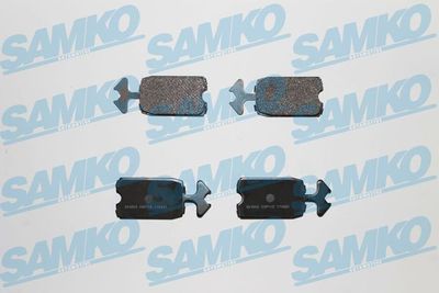 5SP115 SAMKO Комплект тормозных колодок, дисковый тормоз