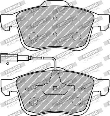 FDS1805 FERODO RACING Комплект тормозных колодок, дисковый тормоз