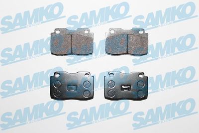 5SP010 SAMKO Комплект тормозных колодок, дисковый тормоз