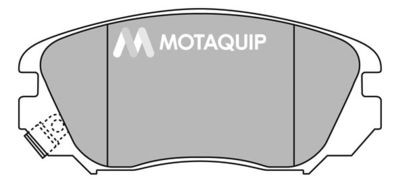 LVXL1393 MOTAQUIP Комплект тормозных колодок, дисковый тормоз