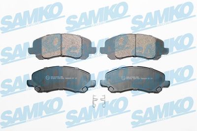 5SP1430 SAMKO Комплект тормозных колодок, дисковый тормоз