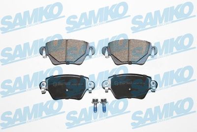 5SP897 SAMKO Комплект тормозных колодок, дисковый тормоз