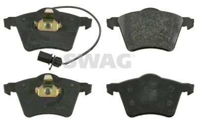 30916458 SWAG Комплект тормозных колодок, дисковый тормоз