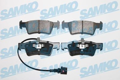 5SP1284 SAMKO Комплект тормозных колодок, дисковый тормоз