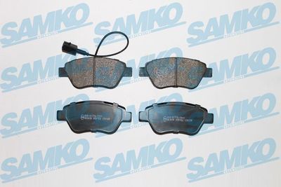 5SP763 SAMKO Комплект тормозных колодок, дисковый тормоз