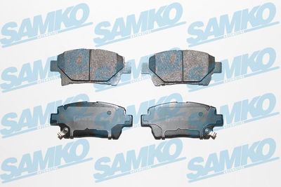 5SP1602 SAMKO Комплект тормозных колодок, дисковый тормоз