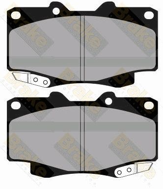 PA1886 Brake ENGINEERING Комплект тормозных колодок, дисковый тормоз