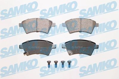 5SP1245 SAMKO Комплект тормозных колодок, дисковый тормоз
