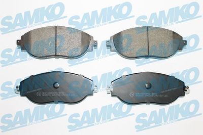 5SP2163 SAMKO Комплект тормозных колодок, дисковый тормоз