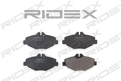 402B0119 RIDEX Комплект тормозных колодок, дисковый тормоз
