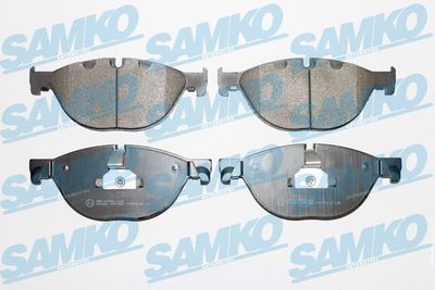 5SP1582 SAMKO Комплект тормозных колодок, дисковый тормоз