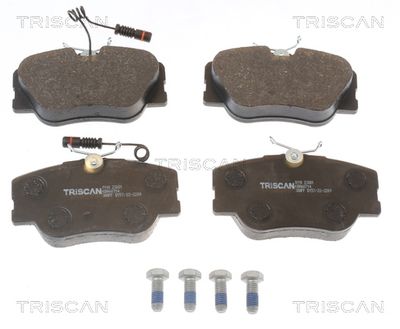 811023001 TRISCAN Комплект тормозных колодок, дисковый тормоз