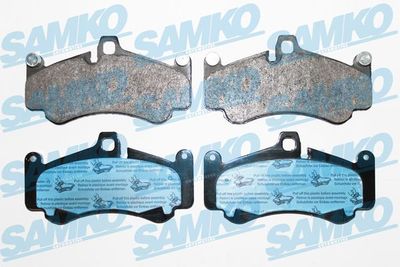 5SP1765 SAMKO Комплект тормозных колодок, дисковый тормоз
