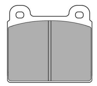 FBP0126 FREMAX Комплект тормозных колодок, дисковый тормоз