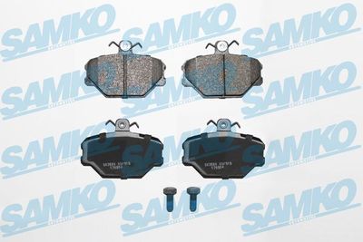 5SP916 SAMKO Комплект тормозных колодок, дисковый тормоз