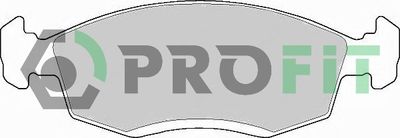 50000579 PROFIT Комплект тормозных колодок, дисковый тормоз