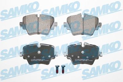 5SP1985 SAMKO Комплект тормозных колодок, дисковый тормоз