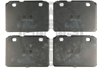 BP09151 OPTIMAL Комплект тормозных колодок, дисковый тормоз