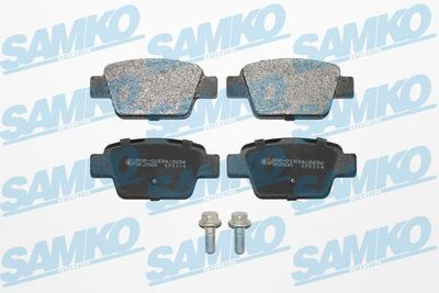 5SP1269 SAMKO Комплект тормозных колодок, дисковый тормоз