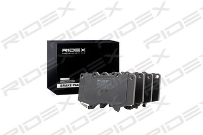 402B0377 RIDEX Комплект тормозных колодок, дисковый тормоз